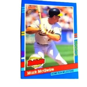 1991 Donruss Mark McGwire MLB Trading Card #BC-9 Error Card